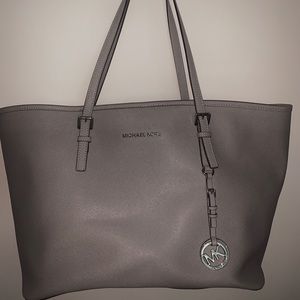 Large grey Michael Kors bag
